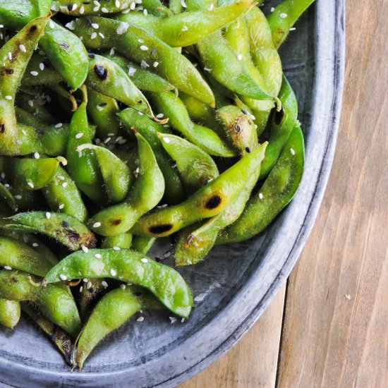 Stir Fried Edamame