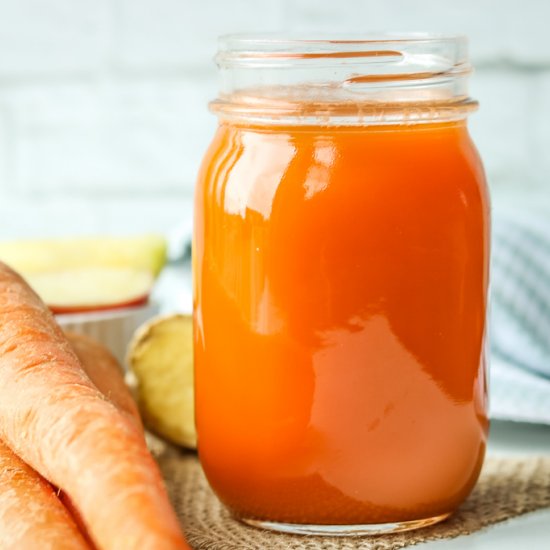 Carrot Ginger Apple Juice