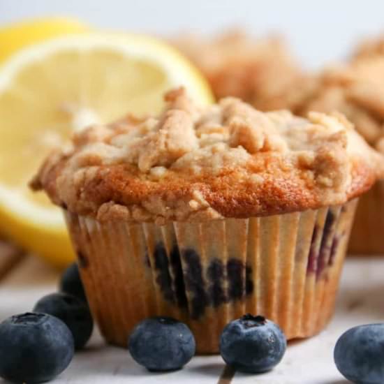 Blueberry Streusel Muffins