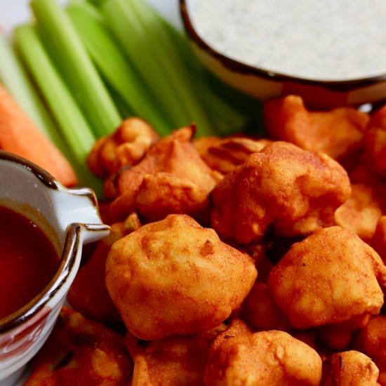 Baked Cauliflower Buffalo Wings