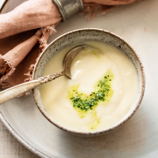 creamy cauliflower soup