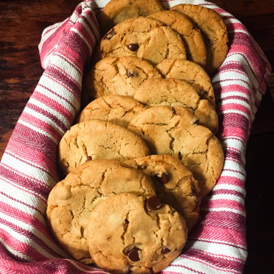 Best Vegan Chocolate Chip Cookies