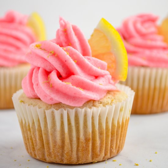 Vegan Lemon Cupcakes