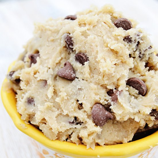 Edible Chocolate Chip Cookie Dough