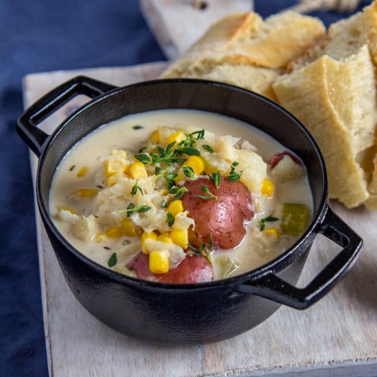 Instant Pot Fish Chowder