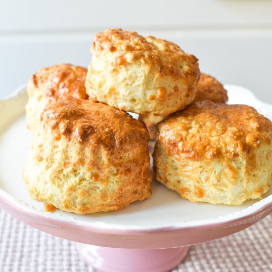 Classic cheese scones