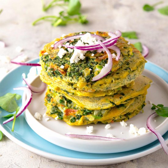 Easy Watercress Omelettes