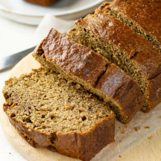 Banana Bread with Applesauce