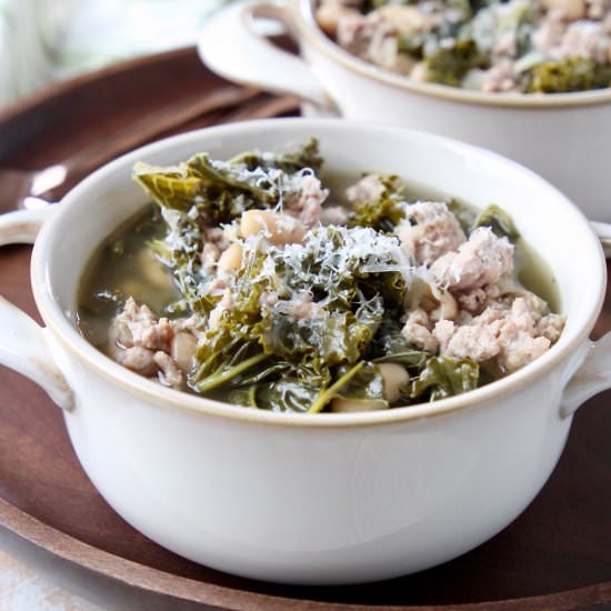 Kale Turkey Soup