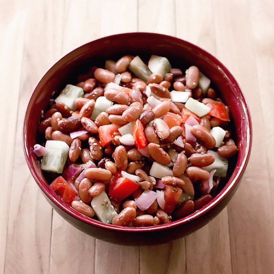 Kidney bean salad