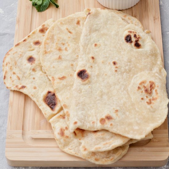 Easy Flatbread (No Yeast)