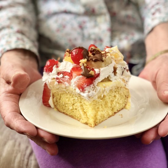 Banana Split Cake