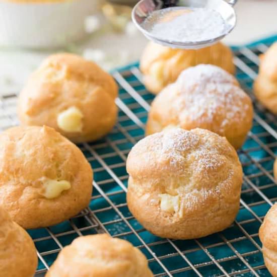 Homemade Cream puffs