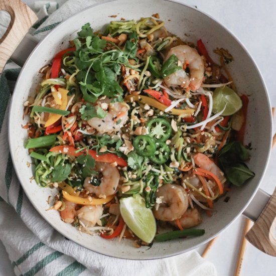 whole30 shrimp pad thai