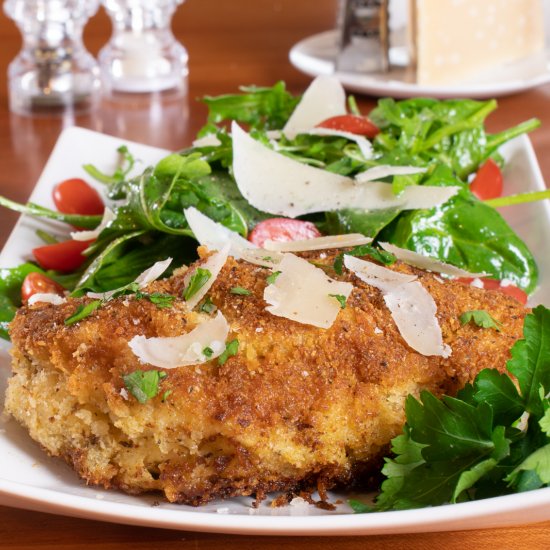 Cheesy Chicken Milanese