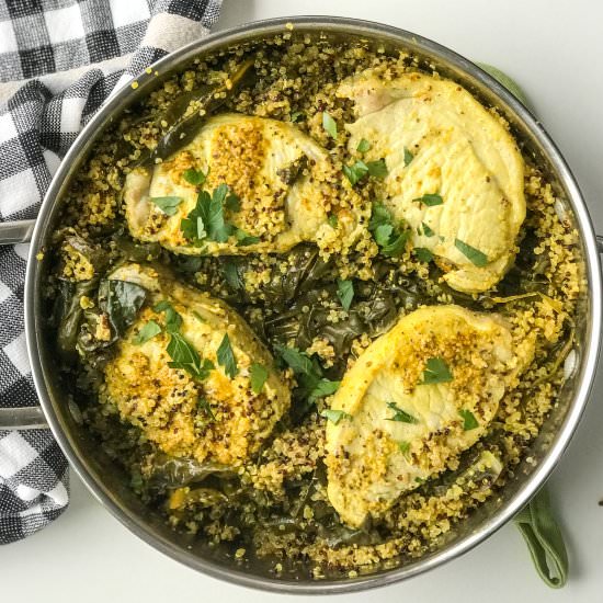 One-Pot Pork Chops and Quinoa