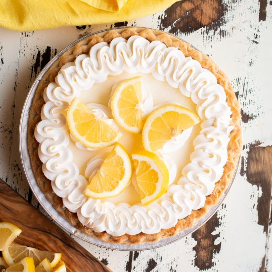 Sour Cream Lemon Pie