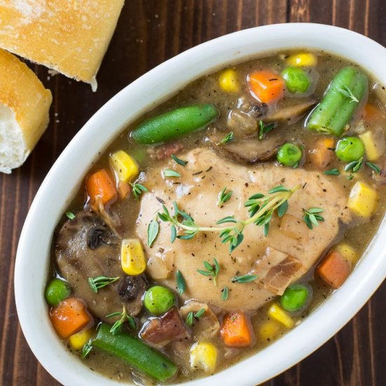 Crock Pot Guinness Chicken Stew