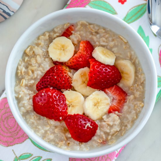 Strawberry Banana Oatmeal