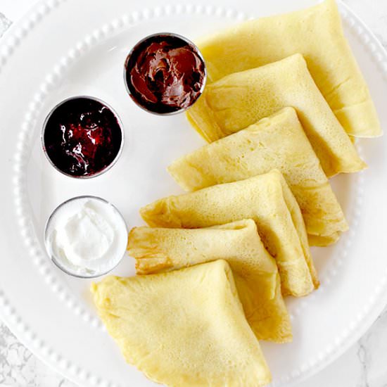 DAIRY FREE CREPES