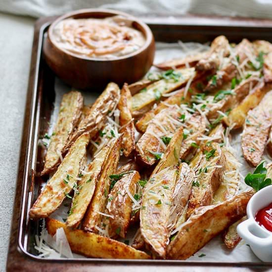 Crispy Potato Wedges