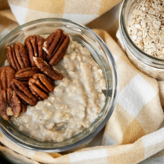 Banana, Coconut, & Date Oatmeal