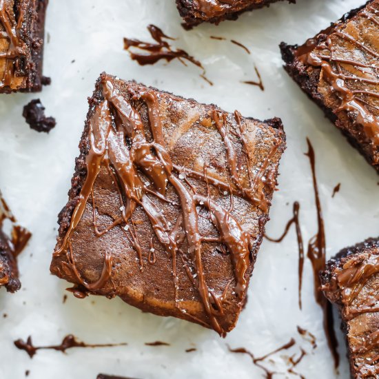 Dark Chocolate Truffle Brownies