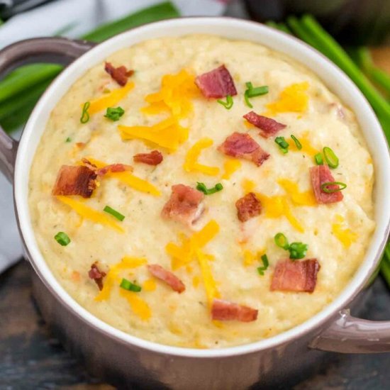 Crockpot Cheesy Potato Soup