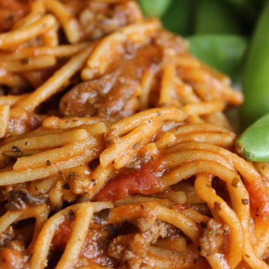 CrockPot Spaghetti