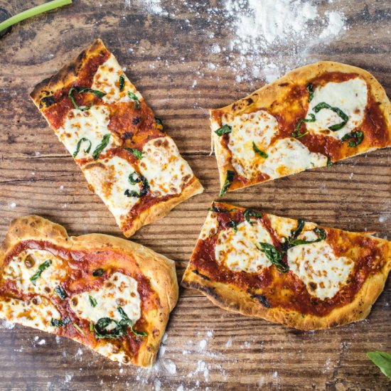 Margherita Flatbread Pizza