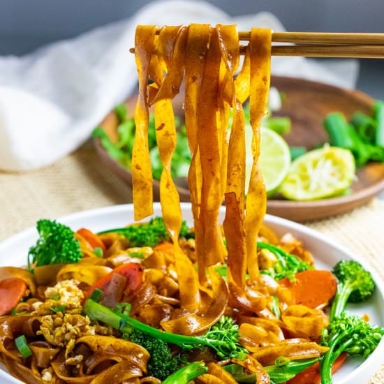 Easy Pad See Ew Thai Noodles