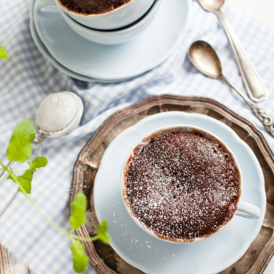 Double Chocolate Mug Cake