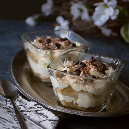 15-minute No eggs Tiramisu recipe