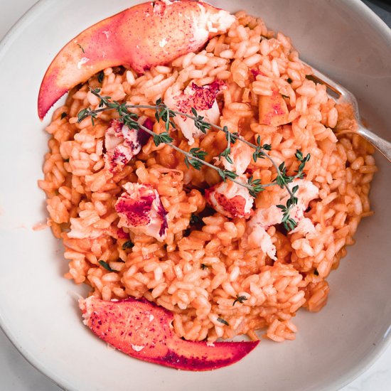 Lobster Bisque Risotto