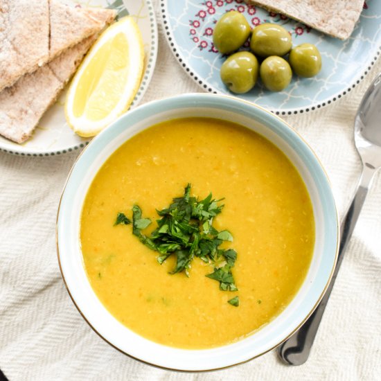 Middle Eastern Lentil Soup