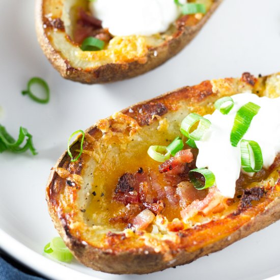 Loaded Baked Potato Skins