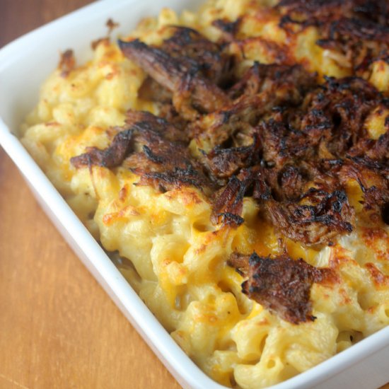 Pulled Pork Mac and Cheese