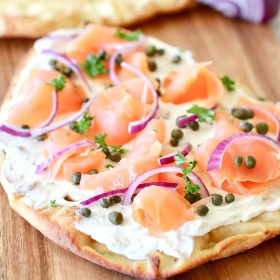 Smoked Salmon Pizza