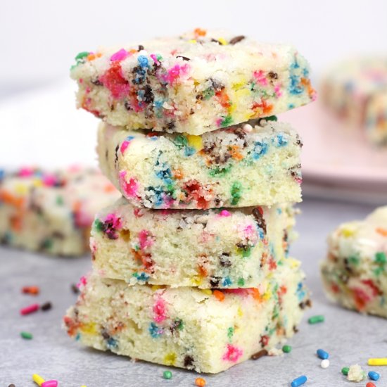 Funfetti Sugar Cookie Bars