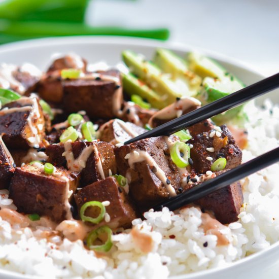 Spicy Marinated Tofu