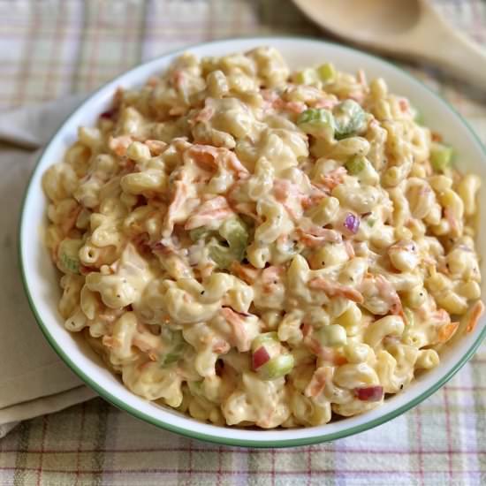 Sweet and Tangy Macaroni Salad