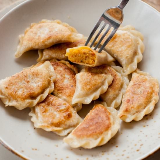 Vegan pierogi