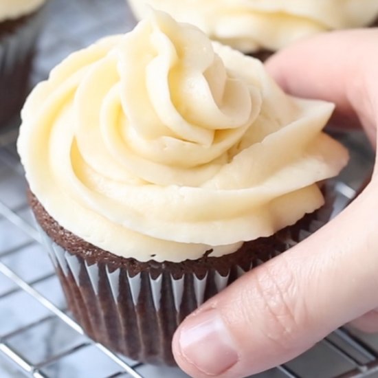 Guinness Cupcakes with Bailey’s