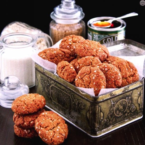 Chewy ANZAC Biscuits