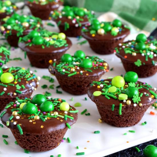 Frosted Two Bite Brownies