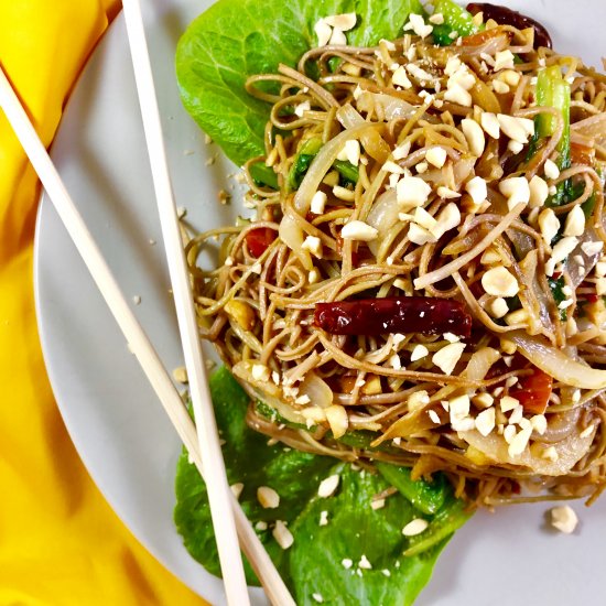 Bangkok Street Noodles with Romaine