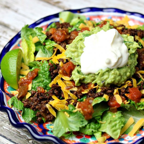 Keto Taco Salad Supreme