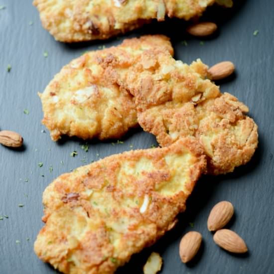 Almond Chicken Cutlets