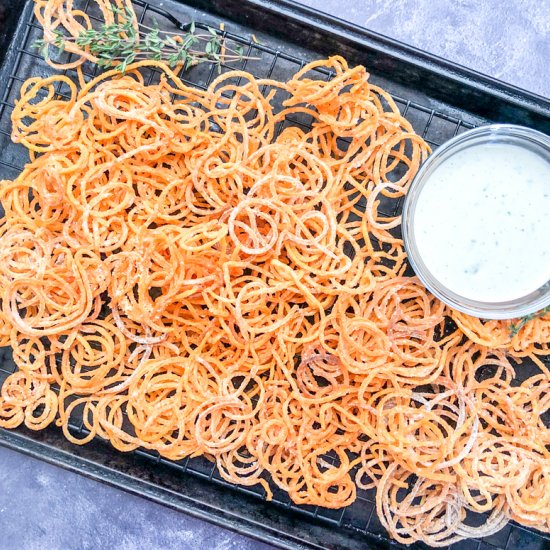 Crispy Sweet Potato Fries