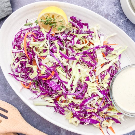 Healthy Coleslaw Recipe No Mayo